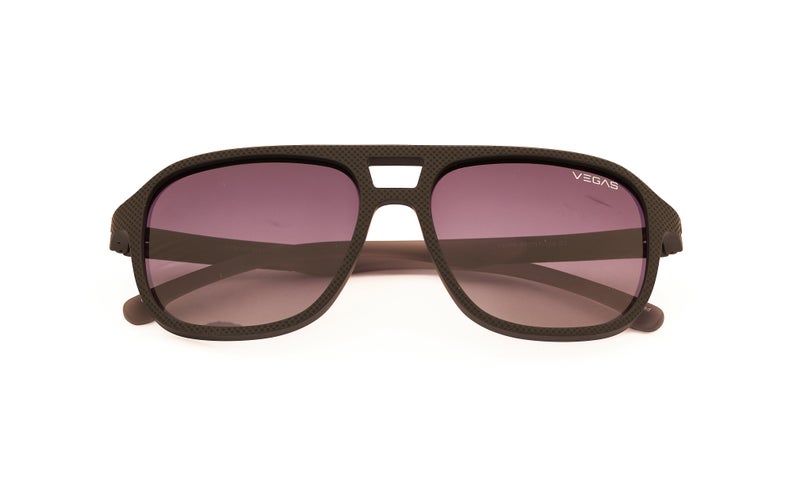 VEGAS Full Rim Rectangular Men Grey  Sunglasses V3009 C2 - Image 2